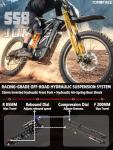 Tomofree SS8 Adult Electric Dirt Bike 72V