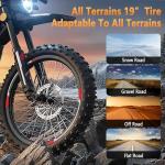 OXYSURE 72V Electric Dirt Bike, 53MPH Speed