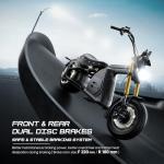 eAhora 4000W M8S High-Speed Electric Motorcycle