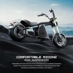 eAhora 4000W M8S High-Speed Electric Motorcycle