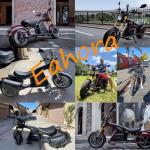 eAhora M8S 4000W Electric Motorcycle for Adults