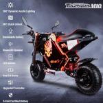 High-Speed Electric Motorcycle with Long-Range Battery