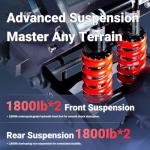 High-Speed Electric Motorcycle with Long-Range Battery