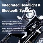 High-Speed Electric Motorcycle with Long-Range Battery