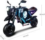 High-Speed Electric Motorcycle with Long-Range Battery