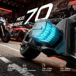 eAhora M8S 4000W Electric Motorcycle - 90 Miles Range