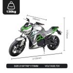 DXTSH MT P4 Men's High-Speed Electric Motorcycle