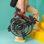 Brompton Electric C Line Folding Bike - Flame Lacquer