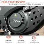 EM-35 Pro 8000W Electric Dirt Bike for All