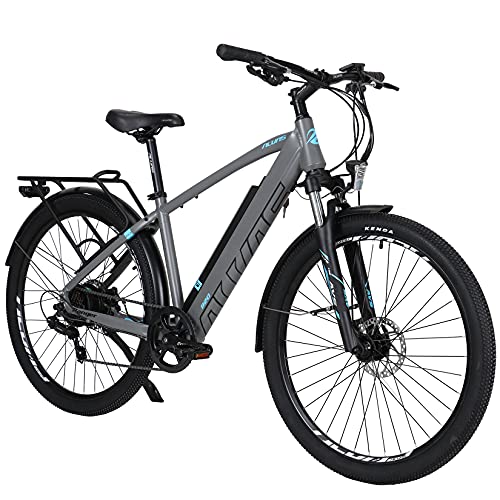 Ride in Style with Hyuhome's Grey Electric Mountain Bike