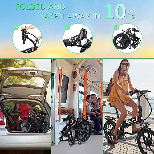 Folding Electric City Bike with 250W Motor