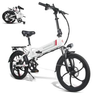 Folding 20'' Electric City Bike with Removable Battery