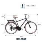 Men's Retro Style Electric City Bicycle