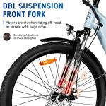 HOVSCO 28" Electric Mountain/City Bike - Blue