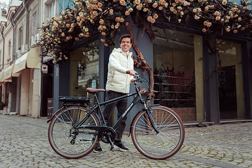 Men's Retro Style Electric City Bicycle