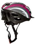 18 Vent E-Bike Helmet - Pink/White/Graphite