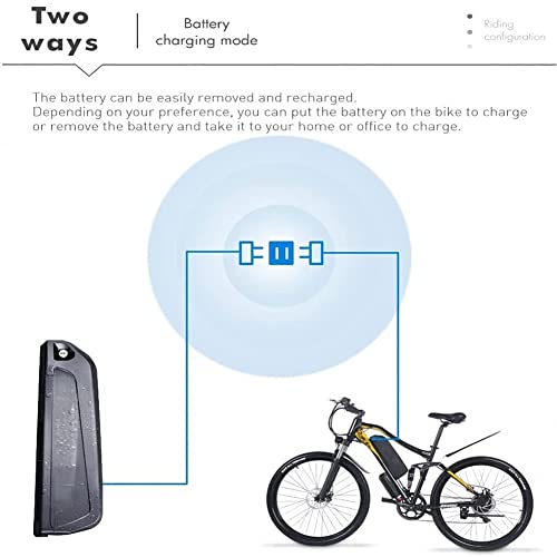 27.5" Full Susp. E-Bike - Dual Battery, Disc Brake