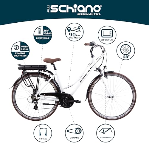 Women's 28" E-Bike with 250W Motor