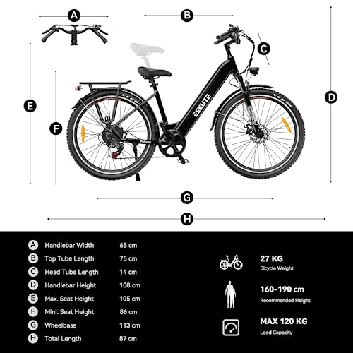 ESKUTE Polluno Plus Electric City Bike