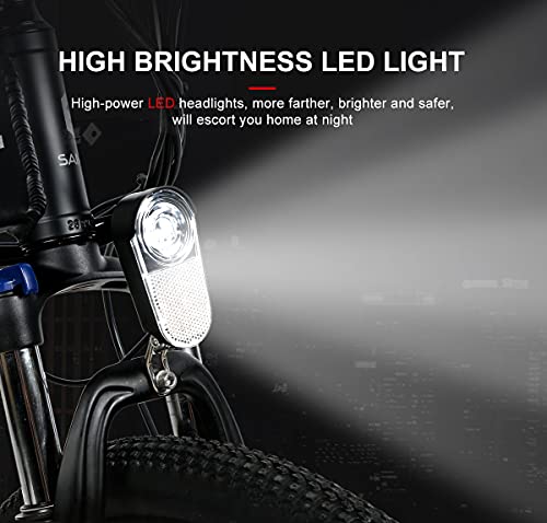 SAMEBIKE 26'' Electric City Bike 21-Speed