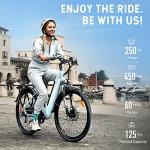 HOVSCO 28" Electric Mountain/City Bike - Blue