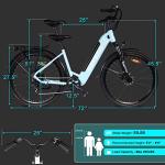 HOVSCO 28" Electric Mountain/City Bike - Blue