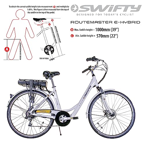 Swifty Ladies All Terrain Electric Bike - White