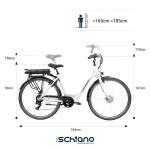 Schiano Women's E-Moon Electric City Bike