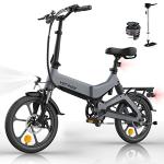 Lightweight 250W Electric Foldable Bike for Teenagers and Adults