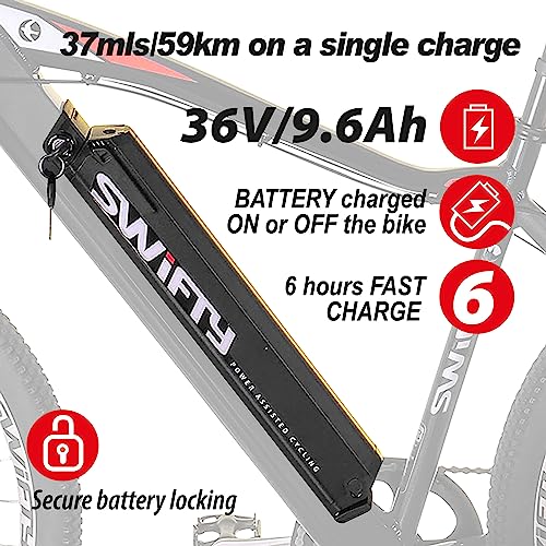 Swifty AT656 – 36V All Terrain E-bike for Adults