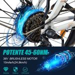 Women's 26'' AKEZ Electric Mountain Bike