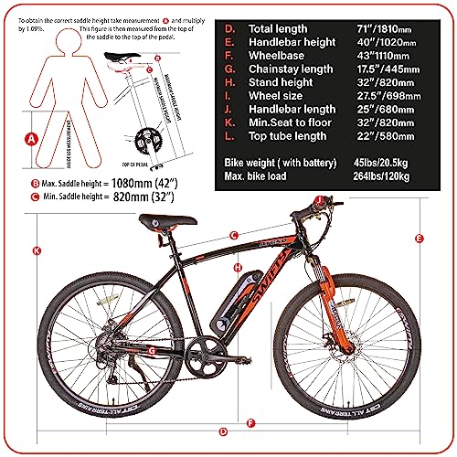 Swifty AT650 Electric Mountain Bike