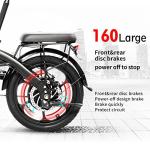 DYU 16" Folding Electric Bike