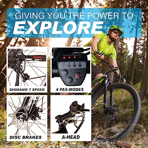 Swifty AT656 – 36V All Terrain E-bike for Adults