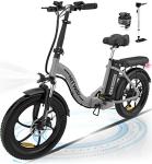 HITWAY 20" Fat Tire Electric Bike - 7 Gears