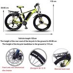 26" Magnesium Electric Mountain Bike for Adults