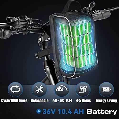 Foldable Electric Mountain Bike, 250W Motor - Myatu