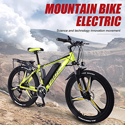 All-Terrain E-Bike for Adults: 26" 250W Yellow
