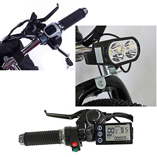 Hyuhome Folding Electric Bike, 26" MTB Dirtbike