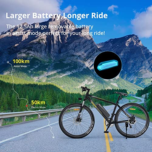 Eleglide M1 Plus E-bike with 21-speed Shimano