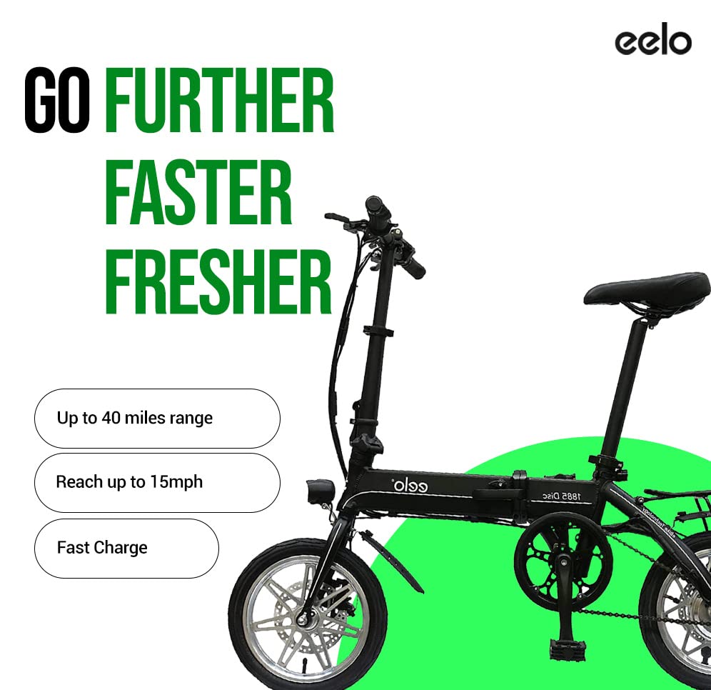 eelo 1885 Electric Folding Bike - UK Designed
