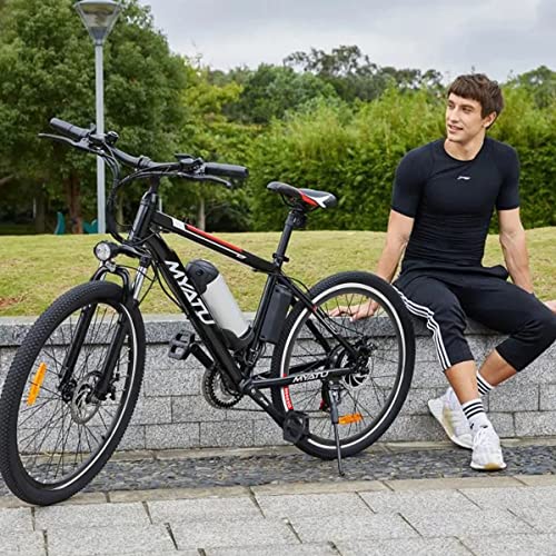 Myatu 26" Electric Mountain Bike, 36V Battery, 21 Speed