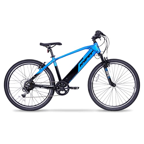 HYPER 26 MTB Electric Bike - Black/Blue