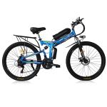 Hyuhome Folding Electric Bike MTB for Adults