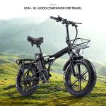 CEAYA 20" Foldable Fat Tire Electric Bike