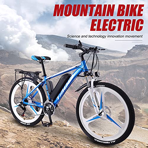 26" Magnesium Electric Mountain Bike for Adults