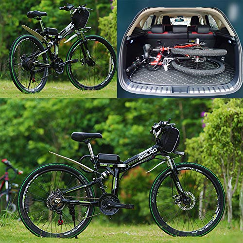 Hyuhome Folding Electric Bike, 26" MTB Dirtbike
