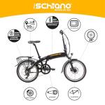 20" F.lli Schiano Folding E-Bike with LCD Display