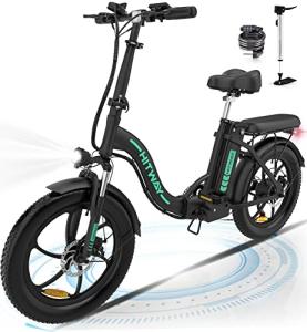 HITWAY Fat Tire Electric Bike - 20