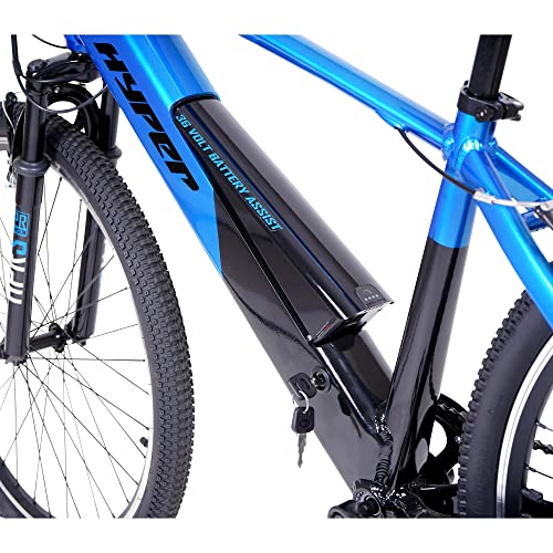 HYPER 26 MTB Electric Bike - Black/Blue